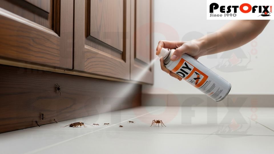 DIY pest control vs professional services