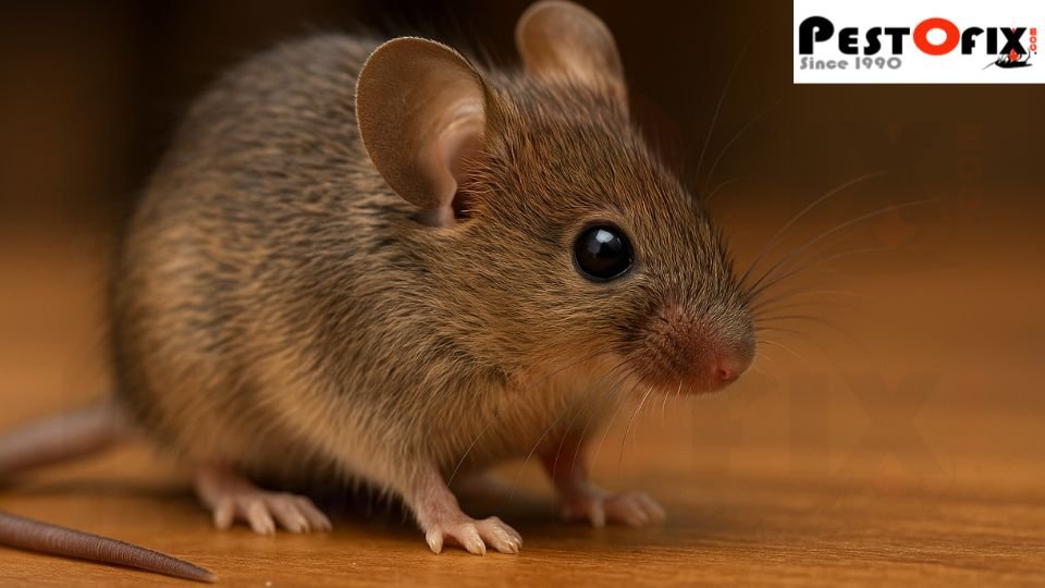House Mouse (Mus musculus) - High-resolution close-up