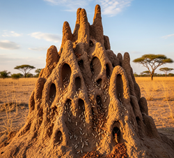 Mound-building termites representation