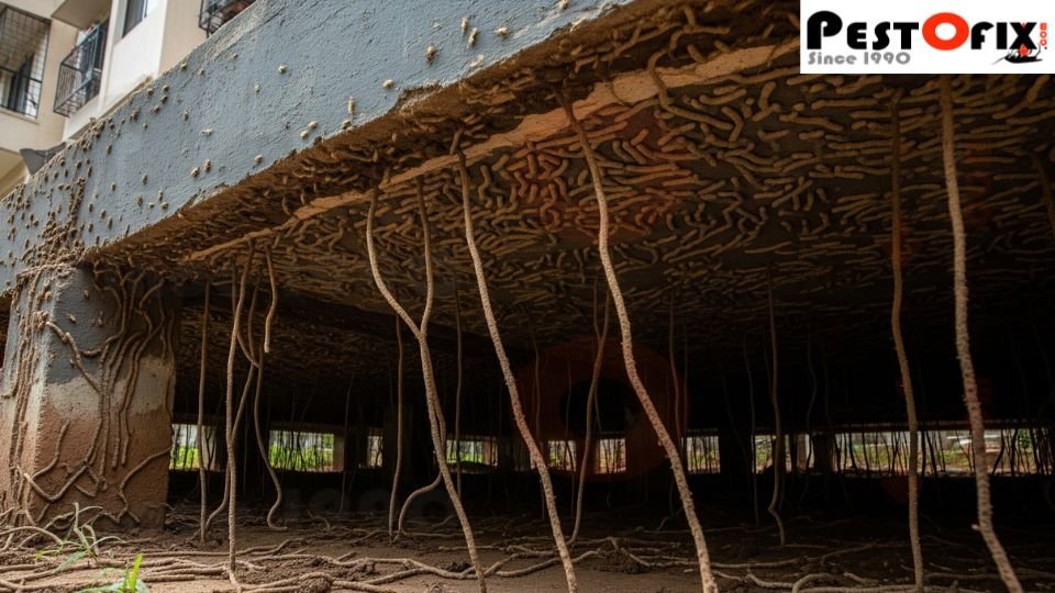 Underground Termite Infestation Threatening Vasundhara Housing Society
