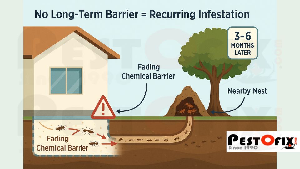 Termites Returning After Treatment